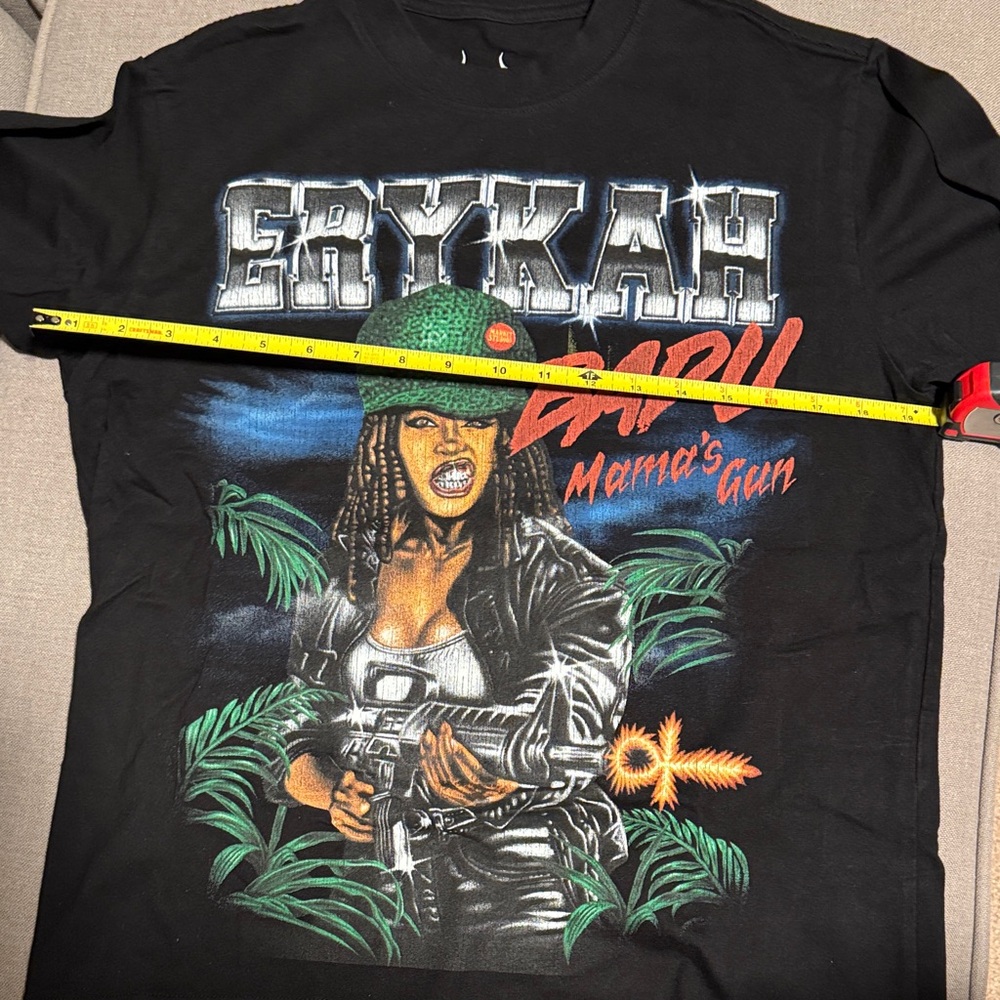 Black Erykah Badu Graphic T-Shirt